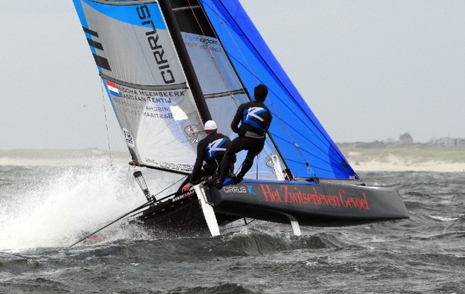 Heemskerk-Tentij in action - Round Textel - Zwitserleven Sailing Week 2011 © Thom Touw http://www.thomtouw.com